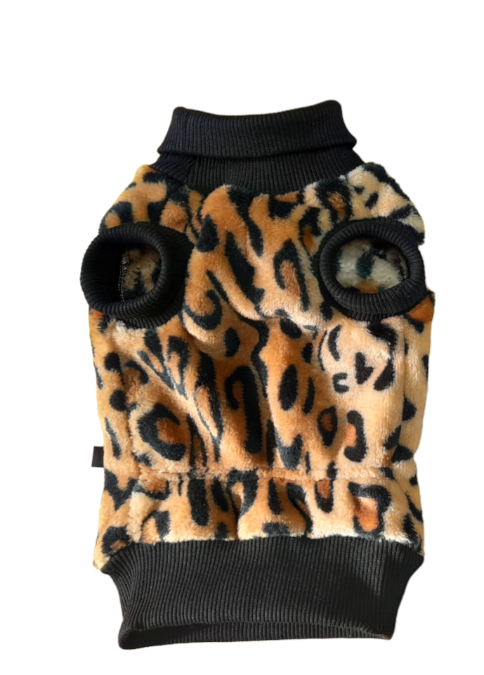 Maglione leopardato per Barboncino toy - immagine 2